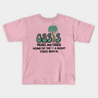 Oasis Music and Video - Limited Rental Store Collection T-Shirt Kids T-Shirt